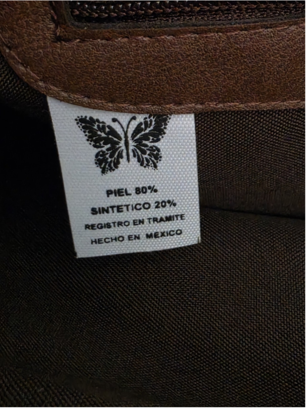 Dark Brown Tasseled Floral Embossed Tooled Artisan LEATHER Crossbody Purse Bag - Picture 11 of 16